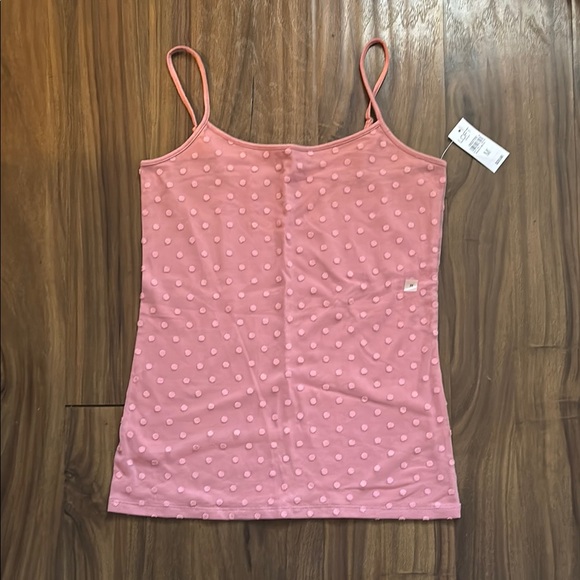 LOFT Tops - LOFT Pink Polka Dot Camisole